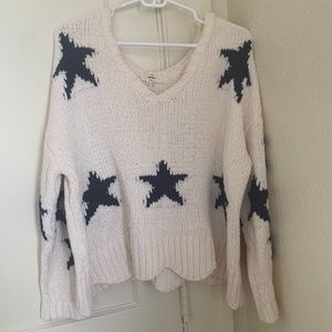 Trendy Star Oversized Top/Sweater